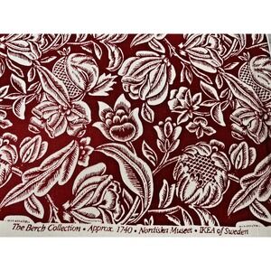 IKEA Of  Sweden Floral Print Fabric by Nordiska Museet  2 yards- NWOT